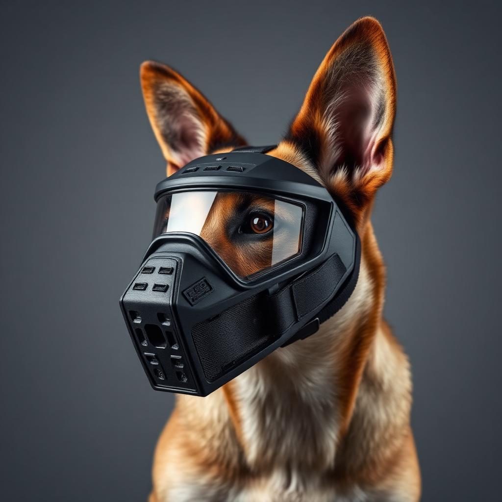 Casque K9 Tactical + coques oreilles